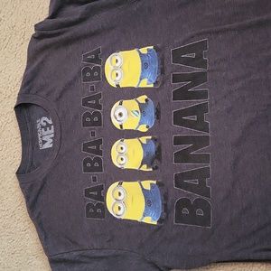 Mens L Minions BABABA BANANA short sleeved tee. Great shape. Fun shirt!